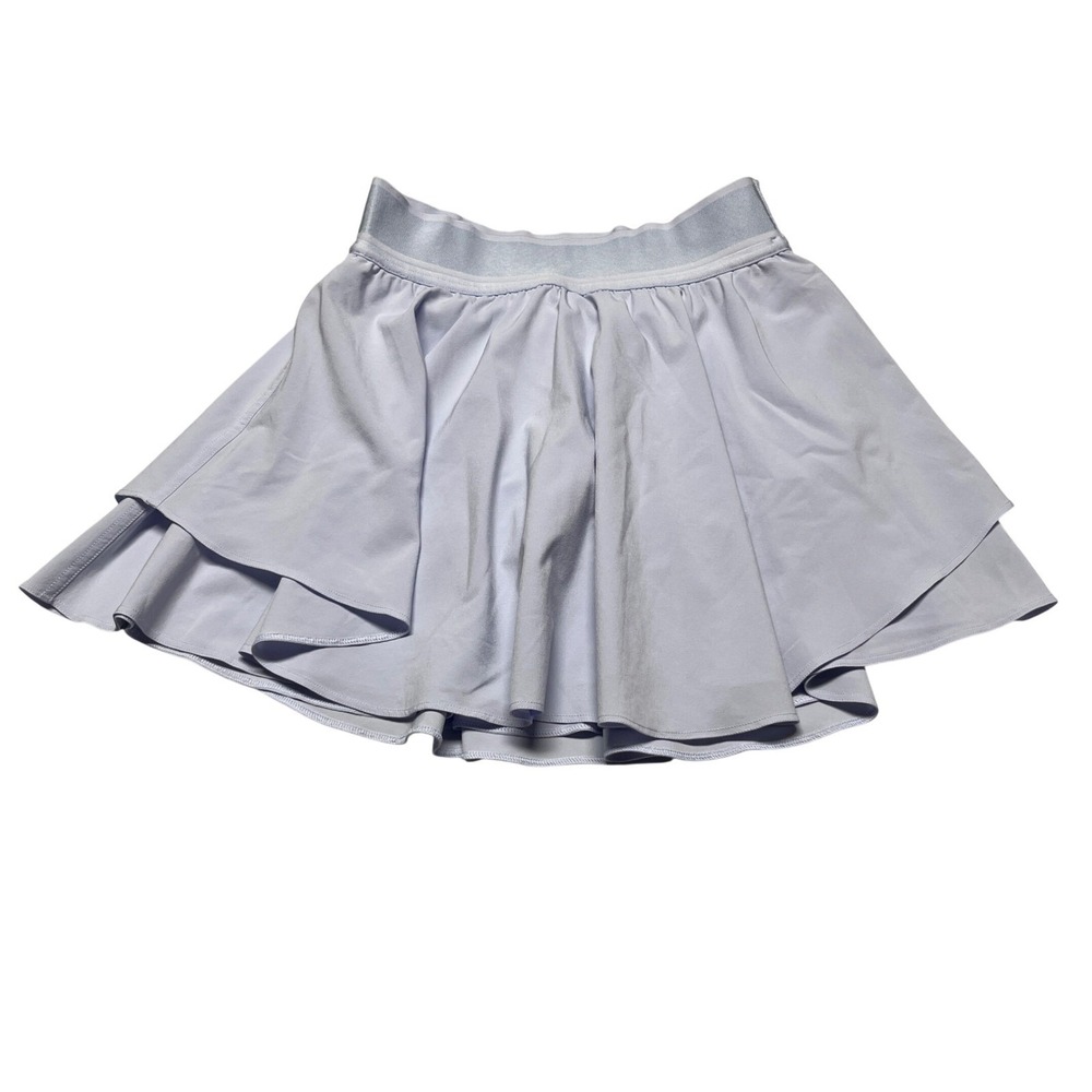 Lululemon Court Rival Tennis Skirt Womens 4 Blue Pastel Pleated